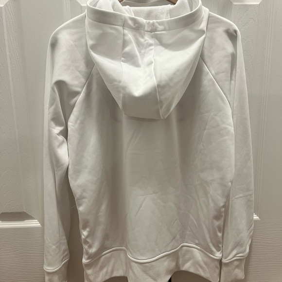 White and Pink Under Armour Coolgear Sweatshirt Size Large - Picture 2 of 4